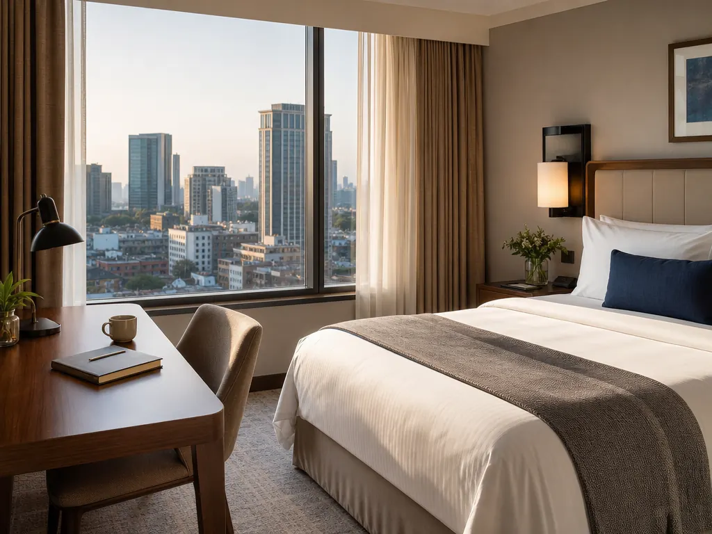 Business hotel room